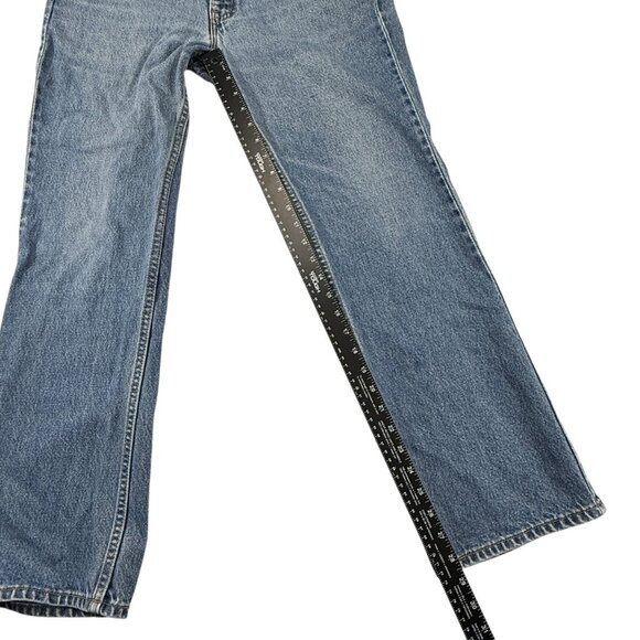 Vtg Levi’s 517 Bootcut 33x30 31x29 90s Made In USA Feathering And Fade‎ - Picture 7 of 12